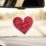 Geurhanger auto - "I love Glantier"