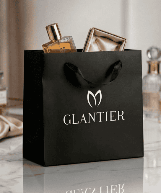 Glantier Cadeautas - Zwart (klein)