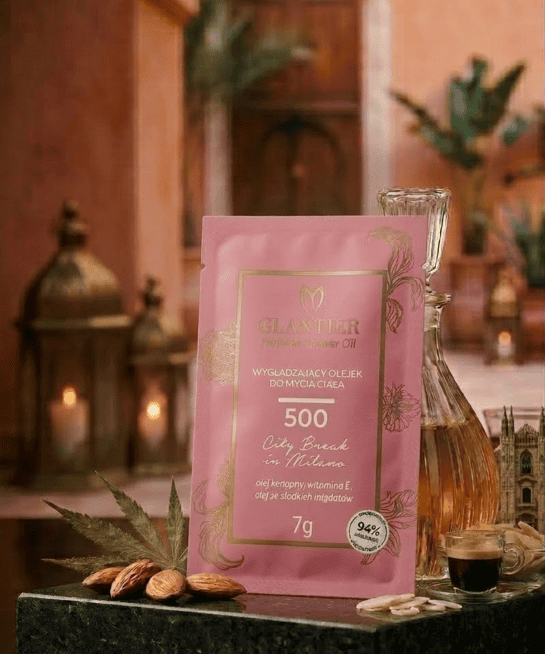 Glantier doucheolie sample - 500